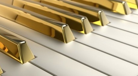 Gold found inside piano