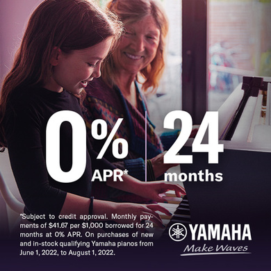 Yamaha 0% Financing!