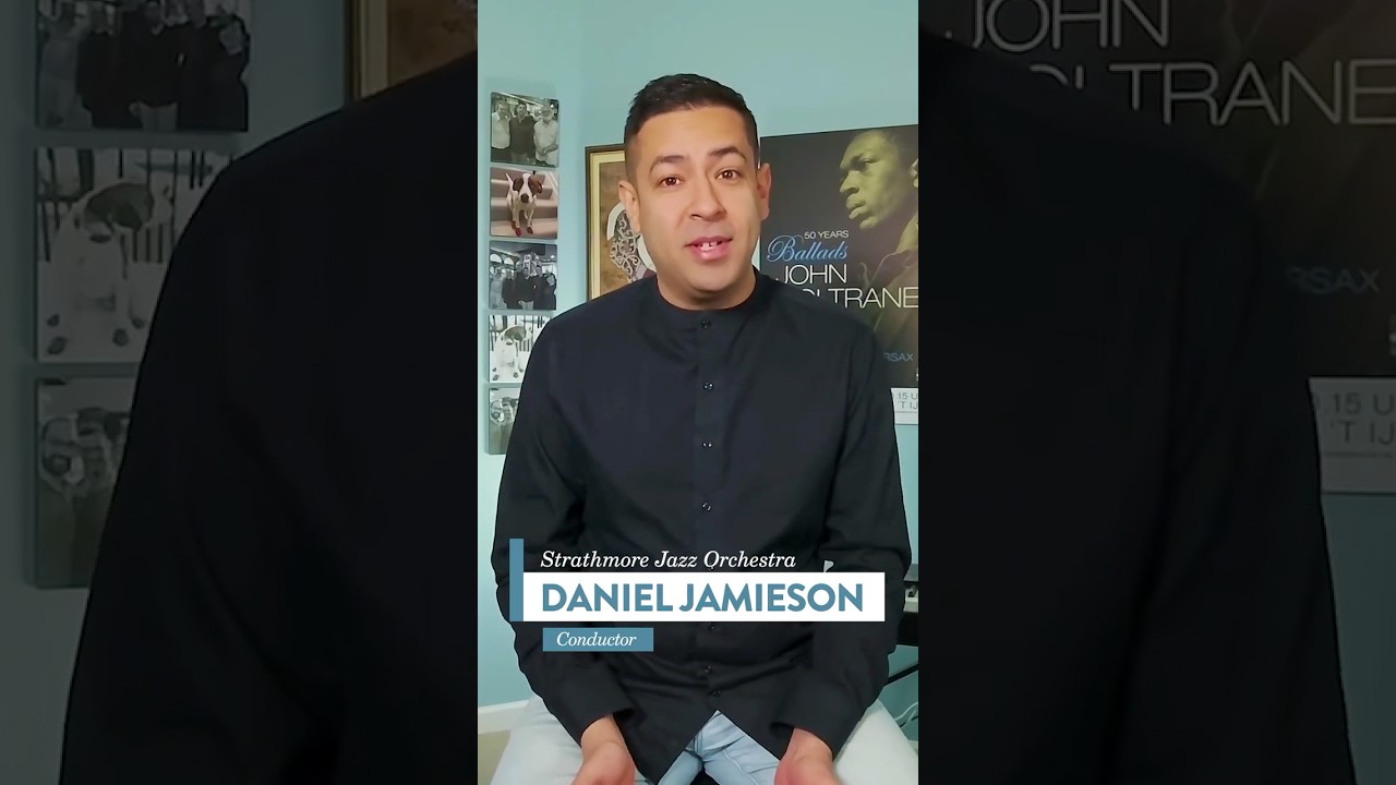 Introducing Conductor Daniel Jamieson | Strathmore Jazz Orchestra