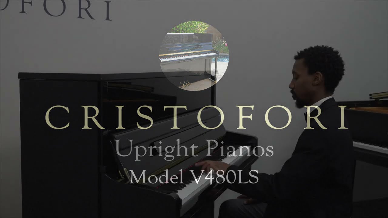 Cristofori V480LS Professional Upright Piano