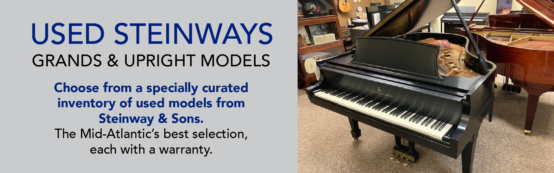 Used Steinway Pianos