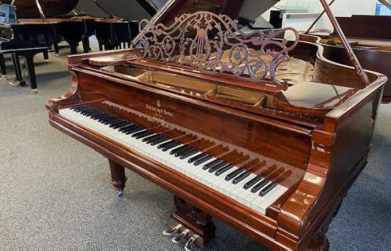 Steinway A Empire Mahogany Grand Piano