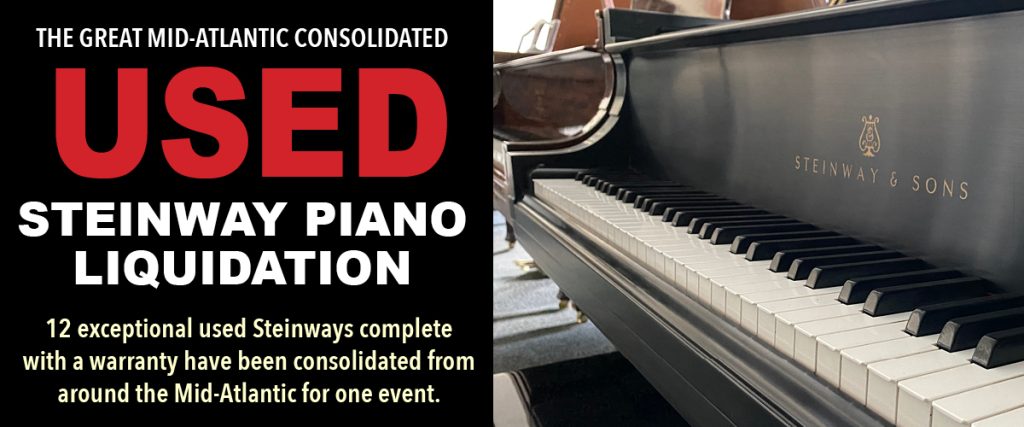 Used Steinway Liquidation