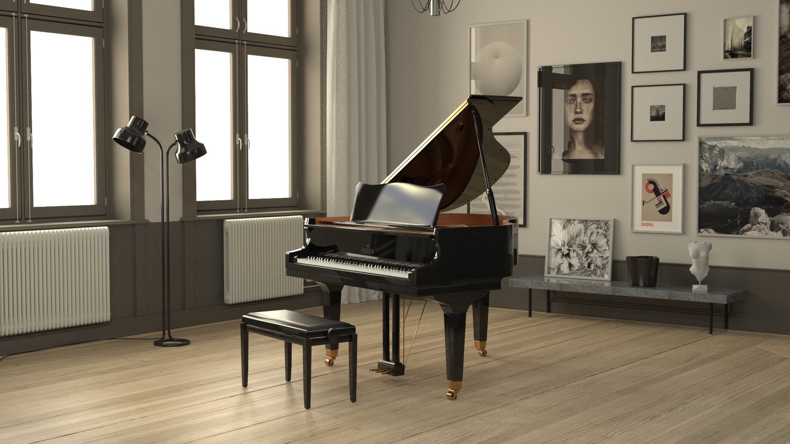 Seiler Grand Pianos