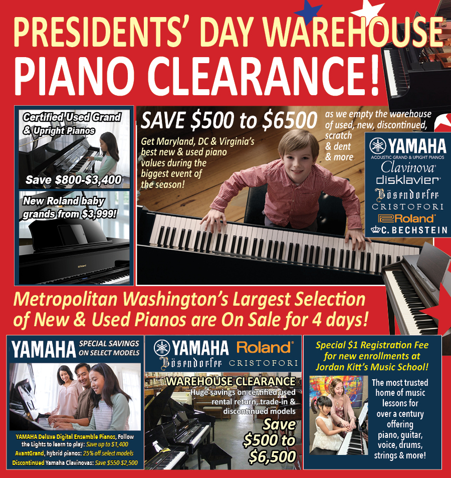 Presidents Day 2025 Presidents Day Warehouse Piano Sale